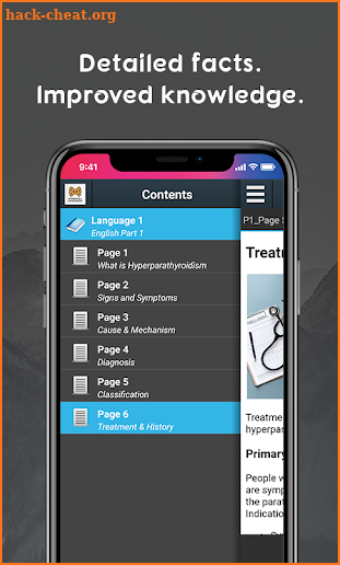 Hyperparathyroidism Info screenshot