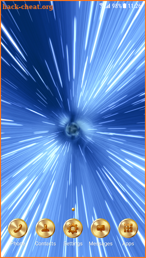 Hyperspace Live Wallpaper screenshot