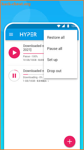 HyperTorrent Lite screenshot