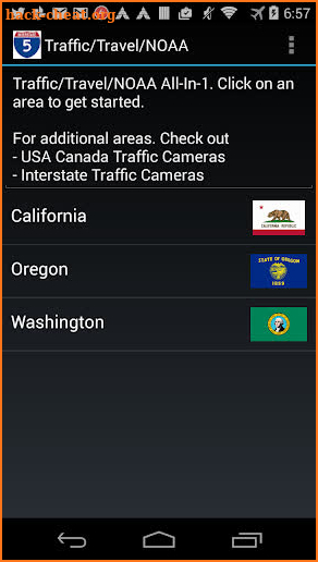 I-5 Traffic Cameras screenshot