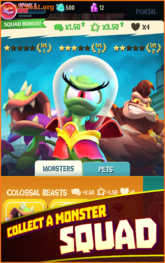 I Am Monster: Idle Destruction screenshot