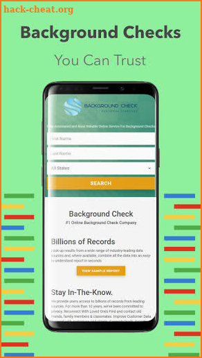 I Background Check U - Background Check Search App screenshot