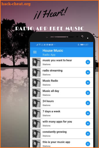 i heart radio app free music screenshot