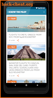 I Know The Pilot: Flight Deals screenshot