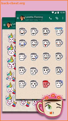 I Love Coffee Emoji Stickers screenshot