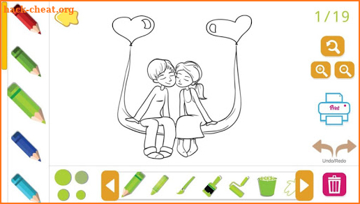 I Love You Coloring Book Love Coloring Pages 2020 screenshot