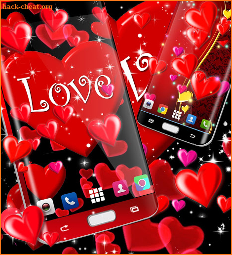 I love you live wallpaper screenshot