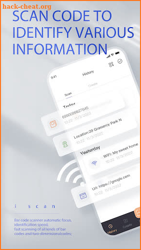 i Scan QR Code screenshot