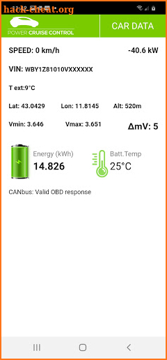 i3 - Power Cruise Control® screenshot