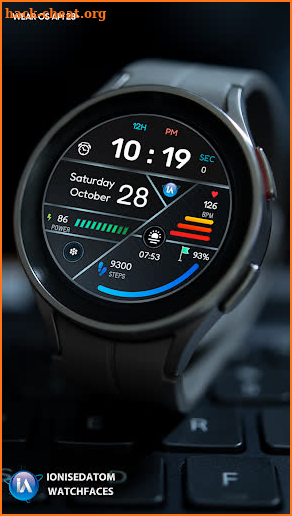 IA100 Health Digital Watchface screenshot