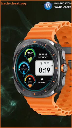 IA117 Digital Watchface screenshot