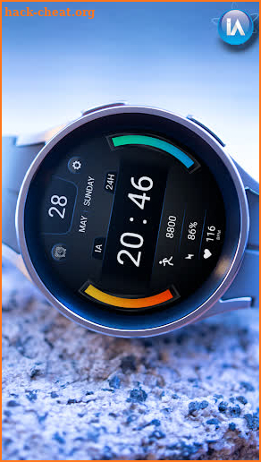 IA92 Digital Watchface screenshot