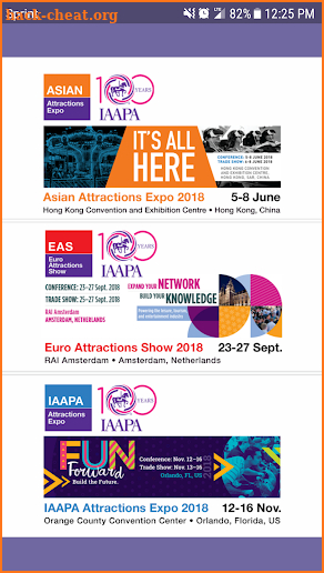 IAAPA EXPOS screenshot