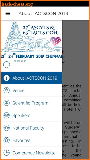 IACTSCON2019 screenshot