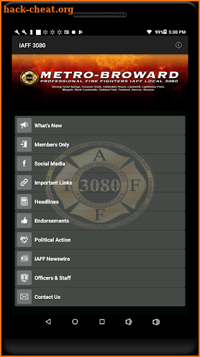 IAFF 3080 screenshot