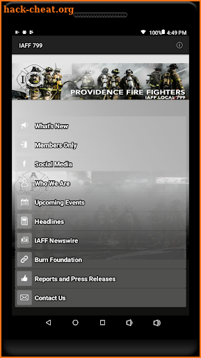 IAFF 799 screenshot