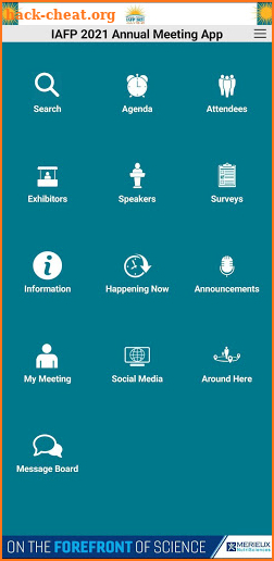 IAFP 2021 Annual Meeting App screenshot