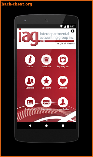 IAG Conference 2018 screenshot