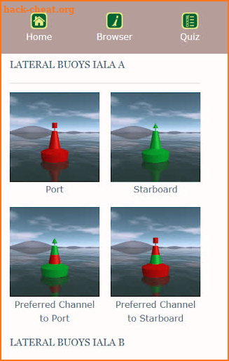 IALA Buoy Trainer screenshot