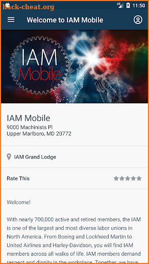 IAM Mobile 5.0 screenshot