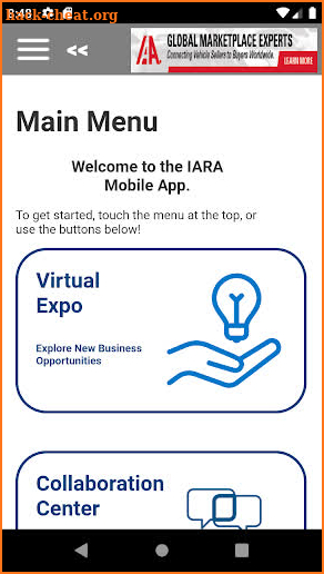 IARA Mobile App screenshot