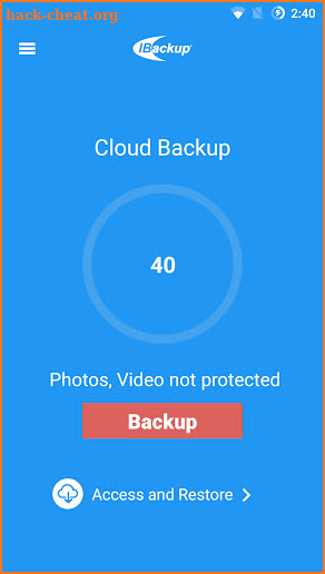 IBackup screenshot