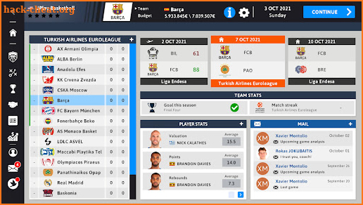 iBasketball Manager 22 screenshot