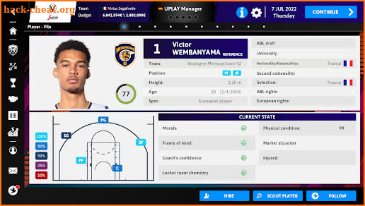iBasketball Manager 23 screenshot