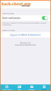 iBenefits screenshot