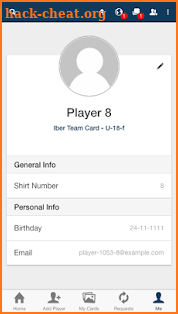 IberCup Social Network screenshot