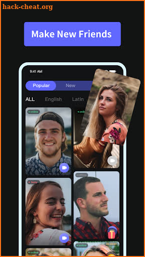 iBerry -  Online Video Chat screenshot