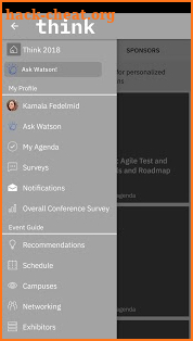 IBM Events screenshot