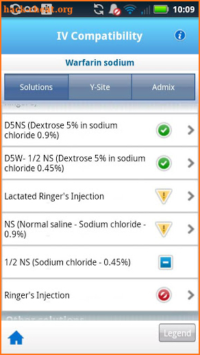 IBM Micromedex IV Comp. screenshot