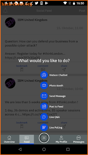 IBM Think London screenshot