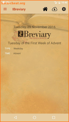 iBreviary screenshot