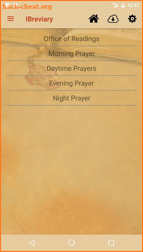 iBreviary screenshot