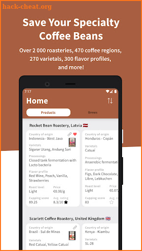 iBrewCoffee - Coffee Journal screenshot