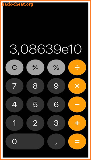 iCalculator - iOS Calculator, iPhone Calculator screenshot