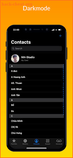 iCall – iOS Dialer, iPhone Call screenshot