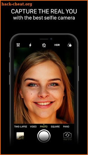 iCamera - Best Selfie & Panorama Camera HD screenshot