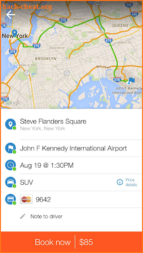 iCAR Chauffeur Service screenshot