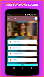 iCarly Quiz screenshot