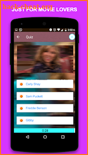 iCarly Quiz screenshot