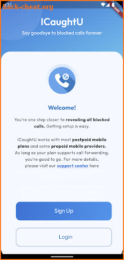 ICaughtU - Unblock Caller ID screenshot