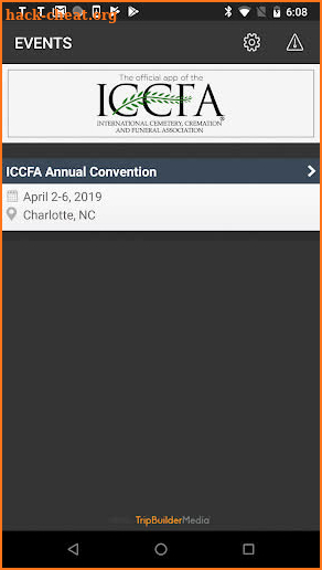 ICCFA App screenshot