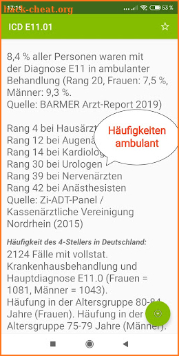 ICD 10 - ICD 11 Diagnosen Pro screenshot