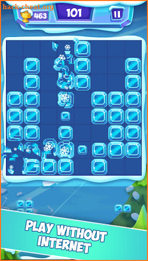 Ice Block Puzzle screenshot