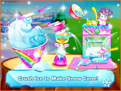 Ice cone maker- Unicorn Snow Cone screenshot