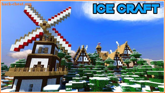 Ice craft : Winter crafting and building screenshot