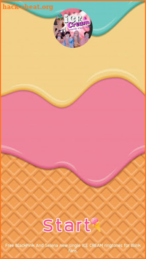 Ice Cream - BLACKPINK Ringtone & Music screenshot